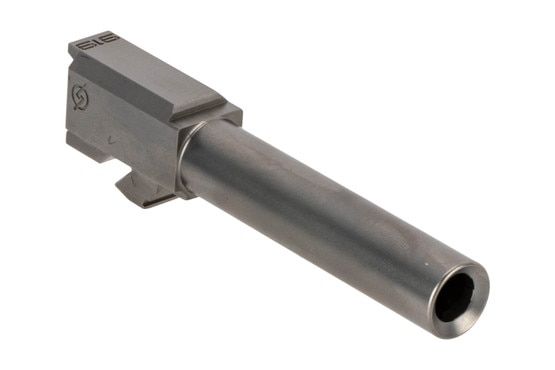 The Agency Arms Syndicate Glock 19 Barrel is machined from 416R stainless steel